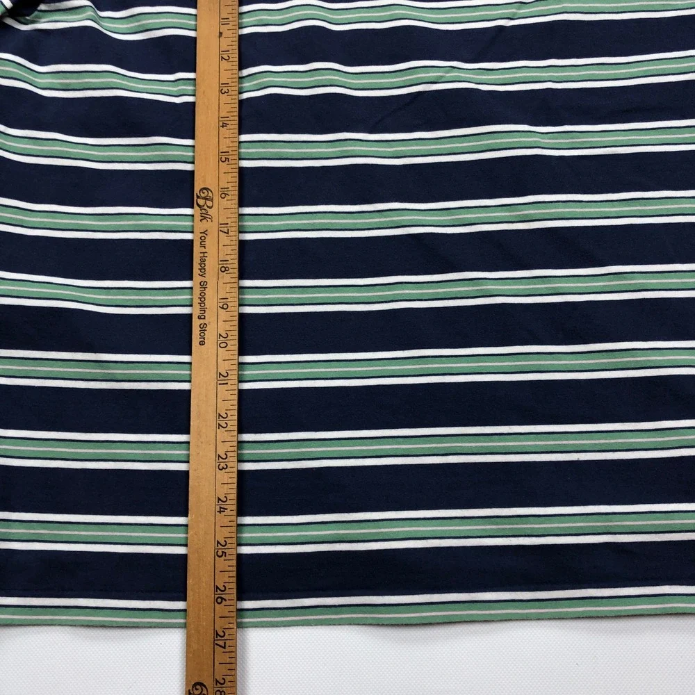 Polo Ralph Lauren Mens XL Classic Fit Striped T-Shirt Navy Nautical